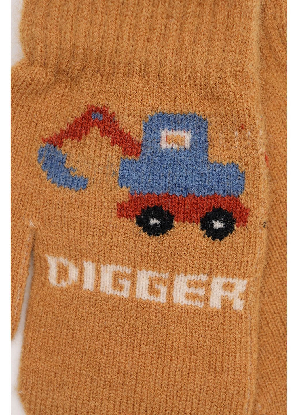 Варежки для мальчика цвет горчичный CB-00285079 АТЮША (365711281)