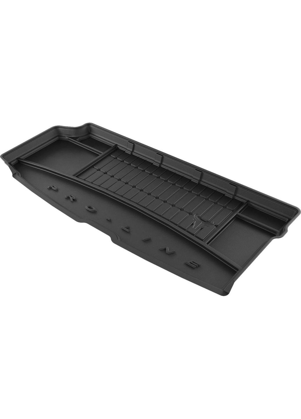 Гумовий килимок у багажник Pro-Line для Volvo XC90 (mkII) 2015-2023 (7 місць) (розкладений 3 Frogum (361239799)