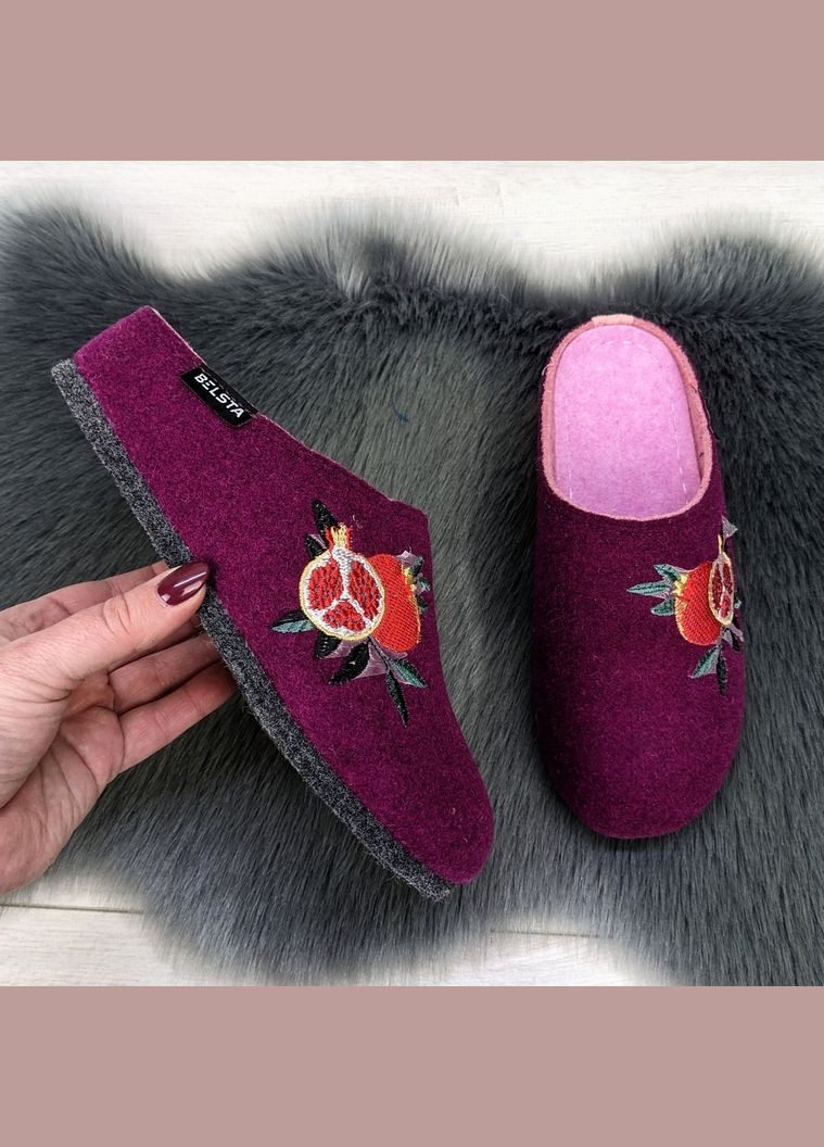 Тапочки жіночі кімнатні фетрові для ламінату Белста (311503881)