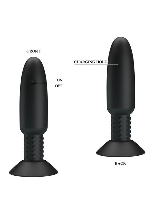 Анальна пробка - Pretty Love Beaded For Extra Pleasure Black Drive LyBaile (322184401)