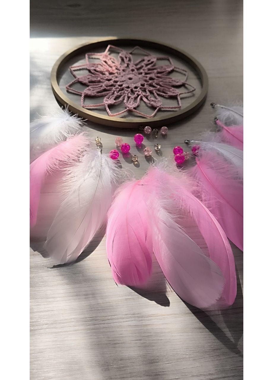 Авторский набор для творчества "Ловец снов" розовый Dream Studio (367983050)