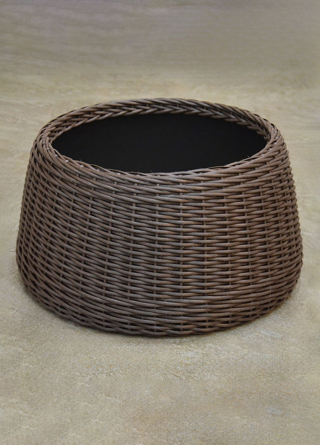 Юбка для ёлки из ротанга ручной работы, плетенная корзина для декорирования елки, подставка под елку. Handmade (361894061)