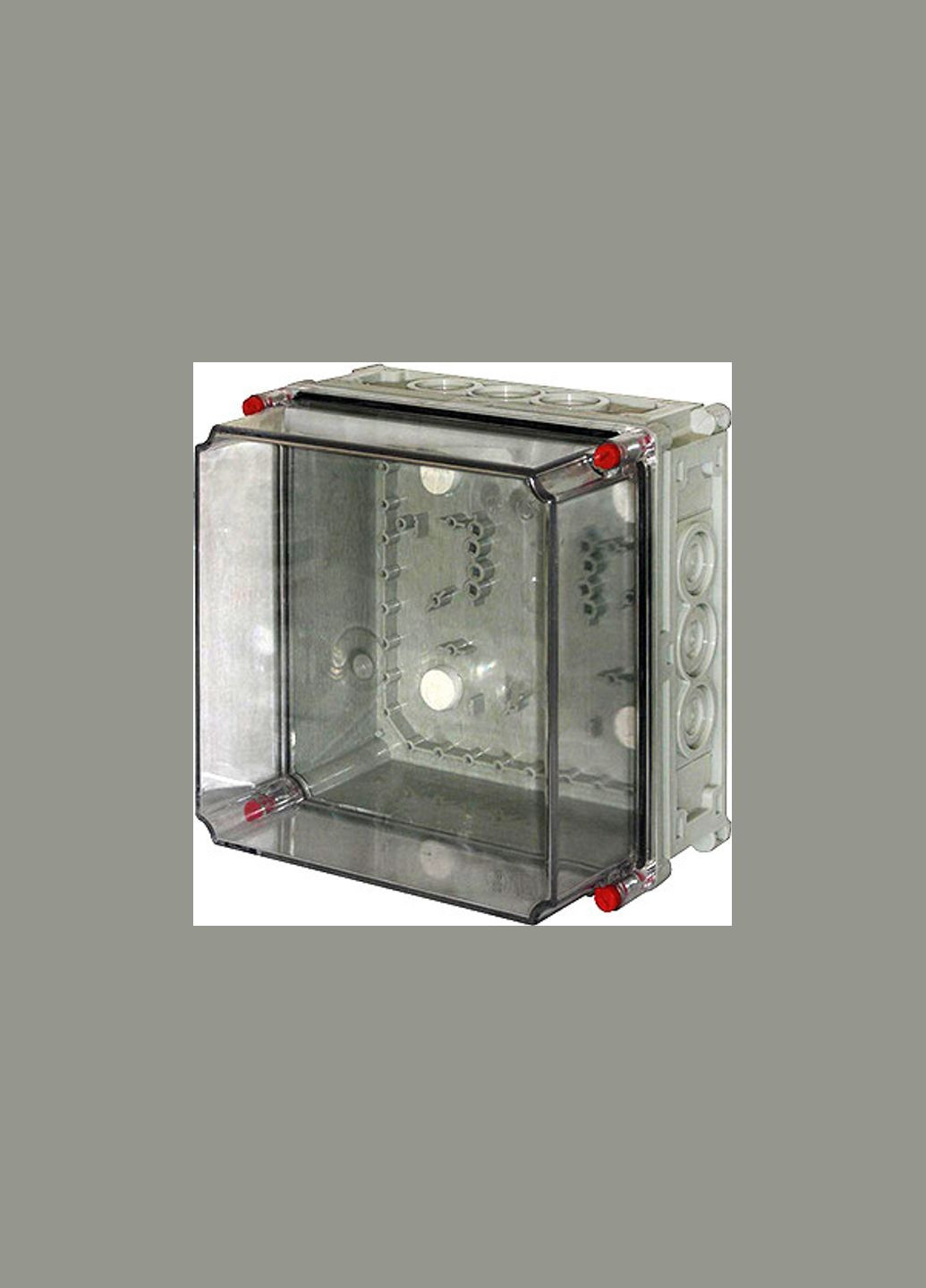 Розподільча коробка 250х250х186мм зовнішня 12 герметичних вводів IP55 [9303-001] ПВХ Z3 W E.NEXT (344536724)