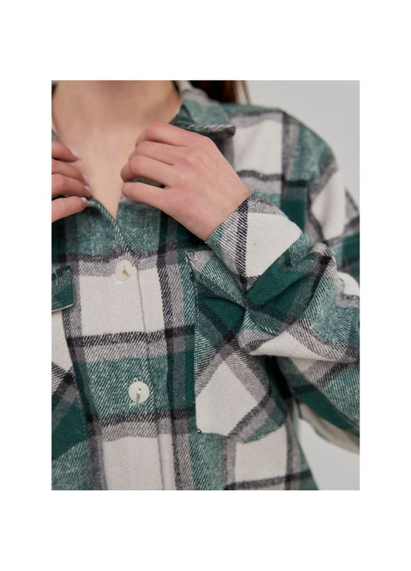 Зеленая рубашка Badger