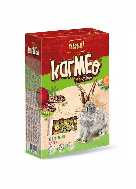 Корм для для кроликів Karmeo 500 г (5904479012005) Vitapol (327069305)