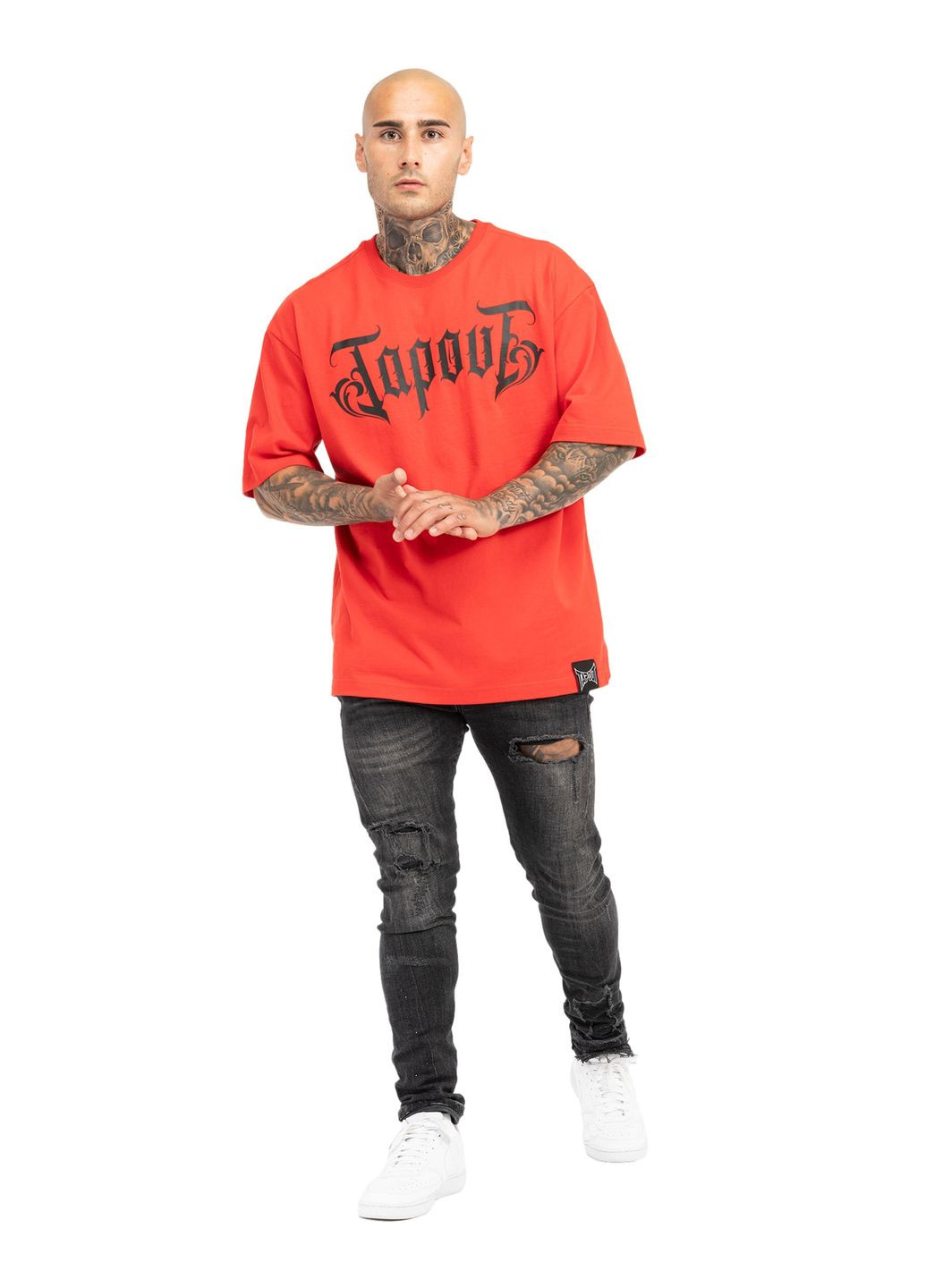 Красная футболка Tapout SIMPLY BELIEVE