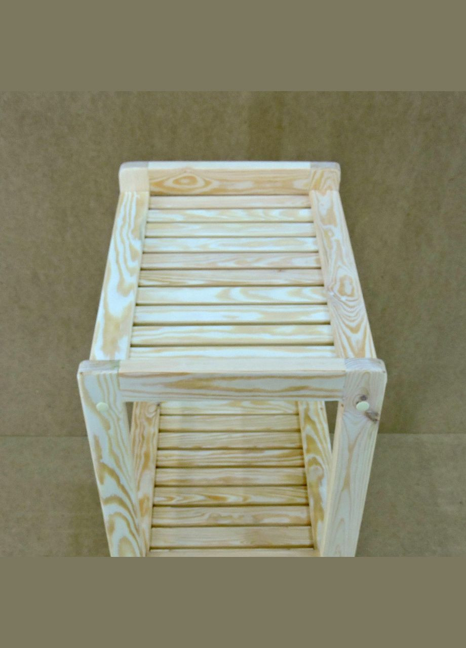 Етажерка розбірна з дерева Манчестер 52х70 бланже (МЕБ-52701301) No Brand (327845667)