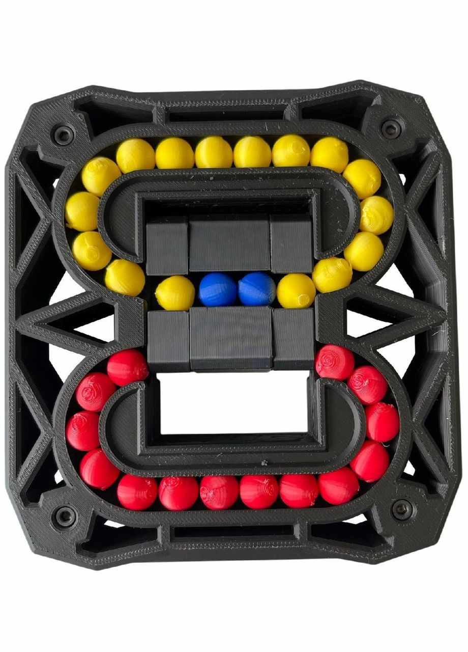 Багаторазова дорожня гра для дітей Зума з кульками, логічна головоломка 5+ в дорогу No Brand (364502693)