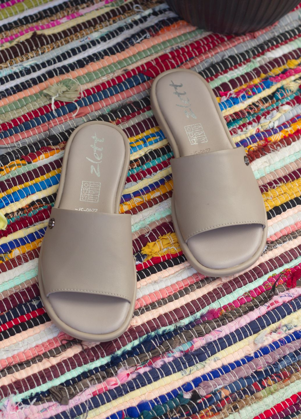 Шльопанці жіночі з натуральної шкіри Zlett 2247 (338043246)