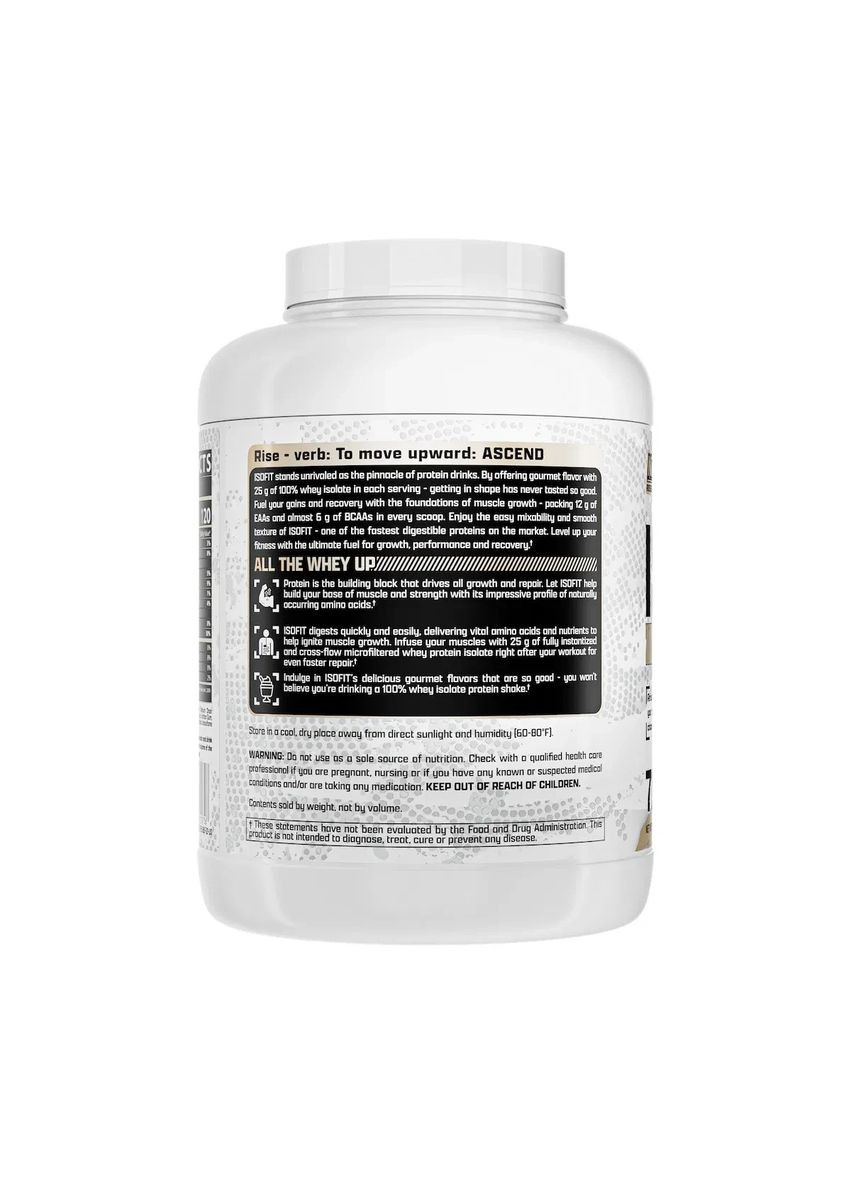 Сироватковий ізолят Isofit Ванільне морозиво 70 порцій Nutrex (362411817)