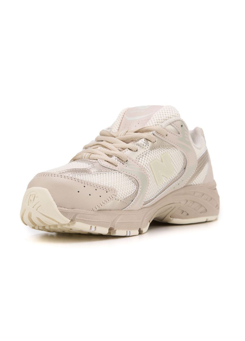 Бежеві всесезонні кросівки new balance No Brand 530 Beige