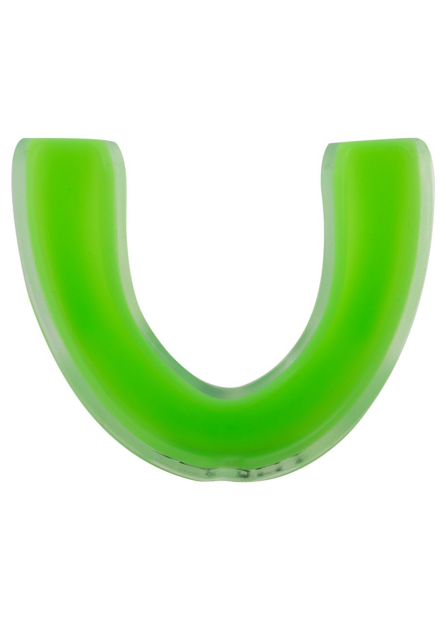 Капа боксерская односторонняя (однощелепная) двухкомпонентная (термопластик, салатовый) (BO-4507_Салатовый) Zelart (361435738)