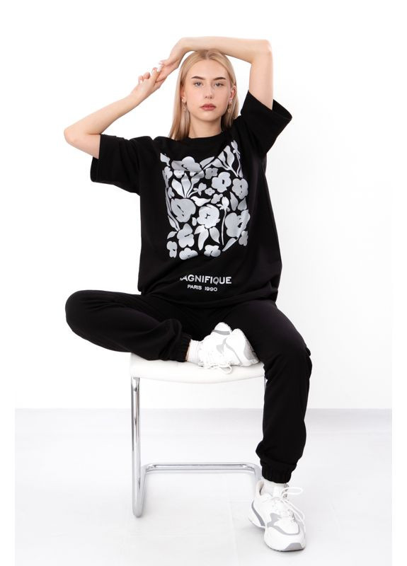 Комплект жіночий (футболка+штани) (p-17491) Носи своє 8399-057-33-1 (340463227)