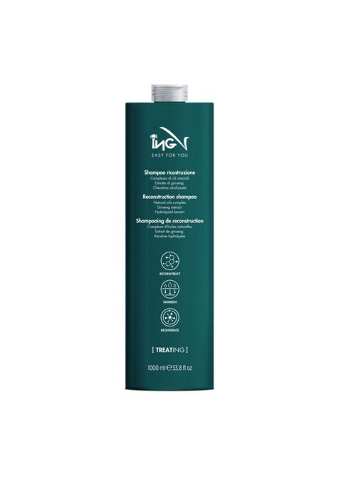 Шампунь 1000мл для поврежденных волос Treated Hair Shampoo with Fruit acides and TeaTreat ING1000мл ING (339050260)