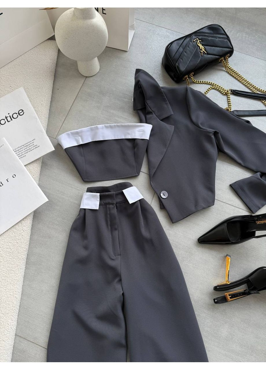 Жіночий костюм-трійка Україна (360898487)