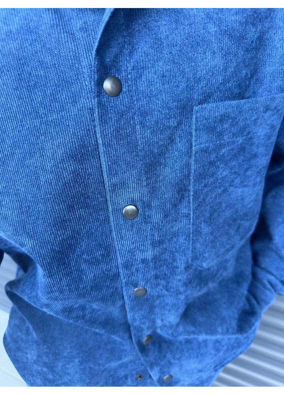 Синій костюм мікровельвет хлопчик No Brand