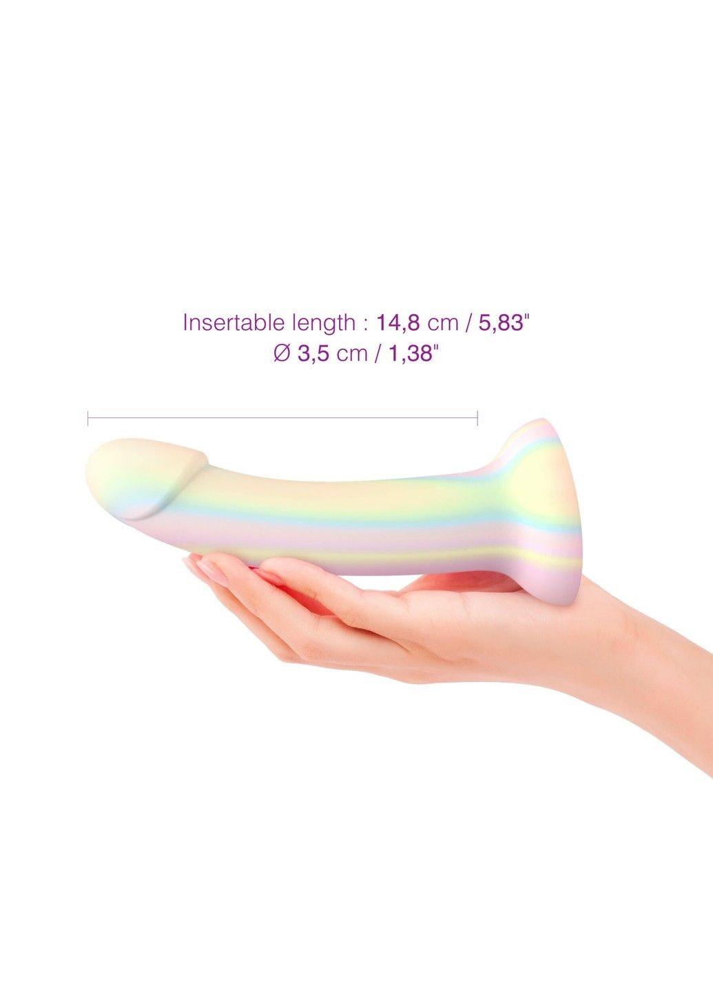 Дилдо, що світиться в темряві DILDOLLS - FANTASIA ультрам’який Love To Love (298350058)