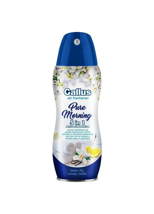 Освіжувач повітря Pure Morning 5v1, 300 мл Gallus 301081 (328447960)