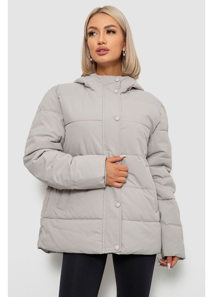 Оливкова демісезонна куртка жіноча демісезонна, колір світло, 207r004 Ager