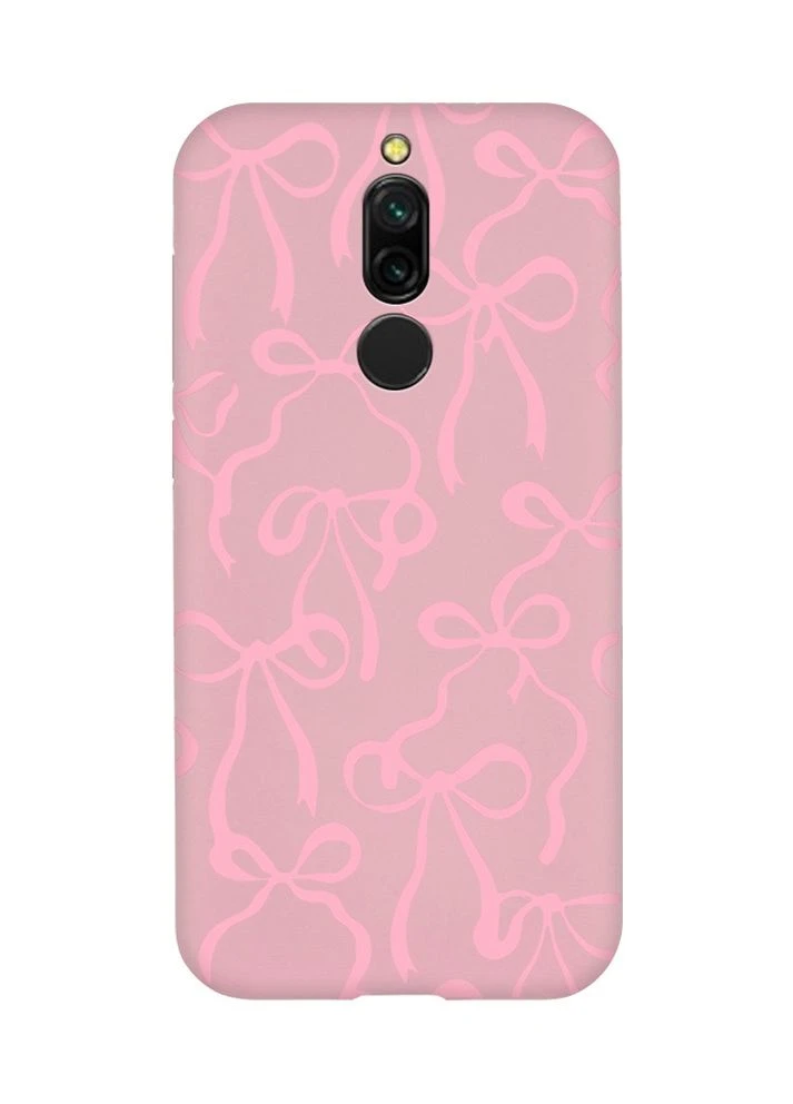 Матовый чехол на Xiaomi Redmi 8 Бантики (принт 406) Creative (355403794)