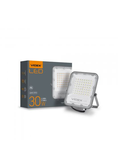 LED прожектор PREMIUM F2 30W 5000K (VL-F2-305G) Videx (370247741)