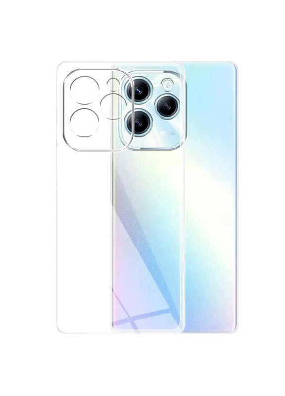 Чохол TPU Transparent 1,5 mm Full Camera для Infinix Hot 40 / 40 Pro / Tecno Spark 20 Pro Прозорий Epik (372845978)