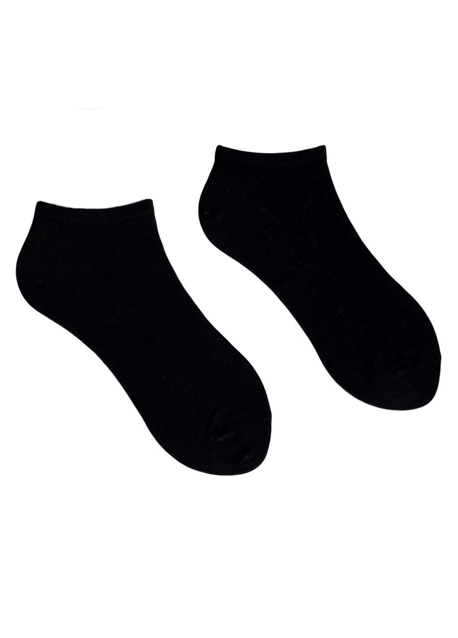 Білі шкарпетки чоловічі короткі з індійської бавовни, чорні 113010 41-43 moi FAINI (315493438)