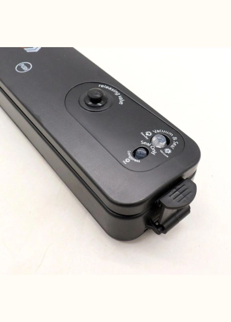 Автоматический вакуумный упаковщик Sealer 90W Вакуумное упаковочное оборудование для сохранения свежести Черный No Brand (314489457)