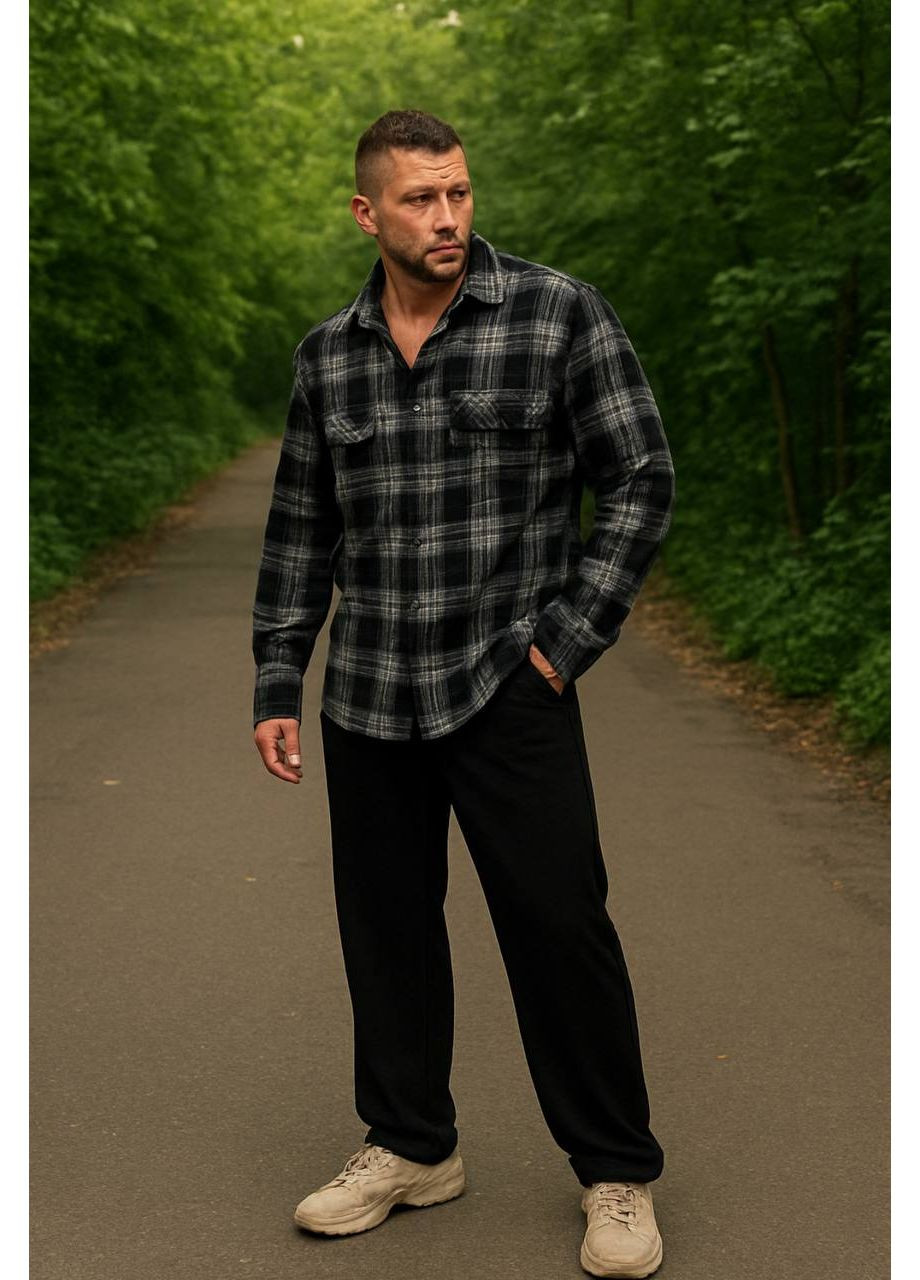 Мужской костюм с рубашкой в клетку - замеры в описании. DK/DL Мода без кордонів (365587773)