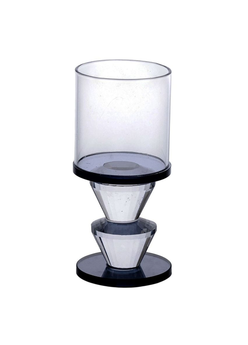 Підсвічник декоративний Parallels скляний 13 см Yiwu (328602746)