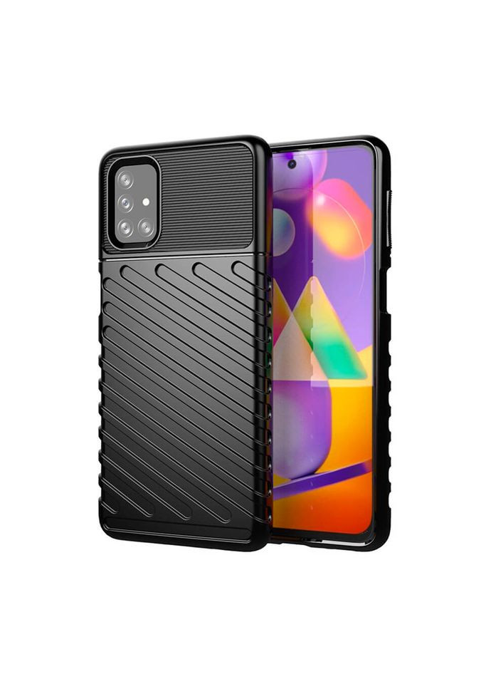 Чохол Thunder для Samsung Galaxy M31s M317F Black Lenuo (361903232)