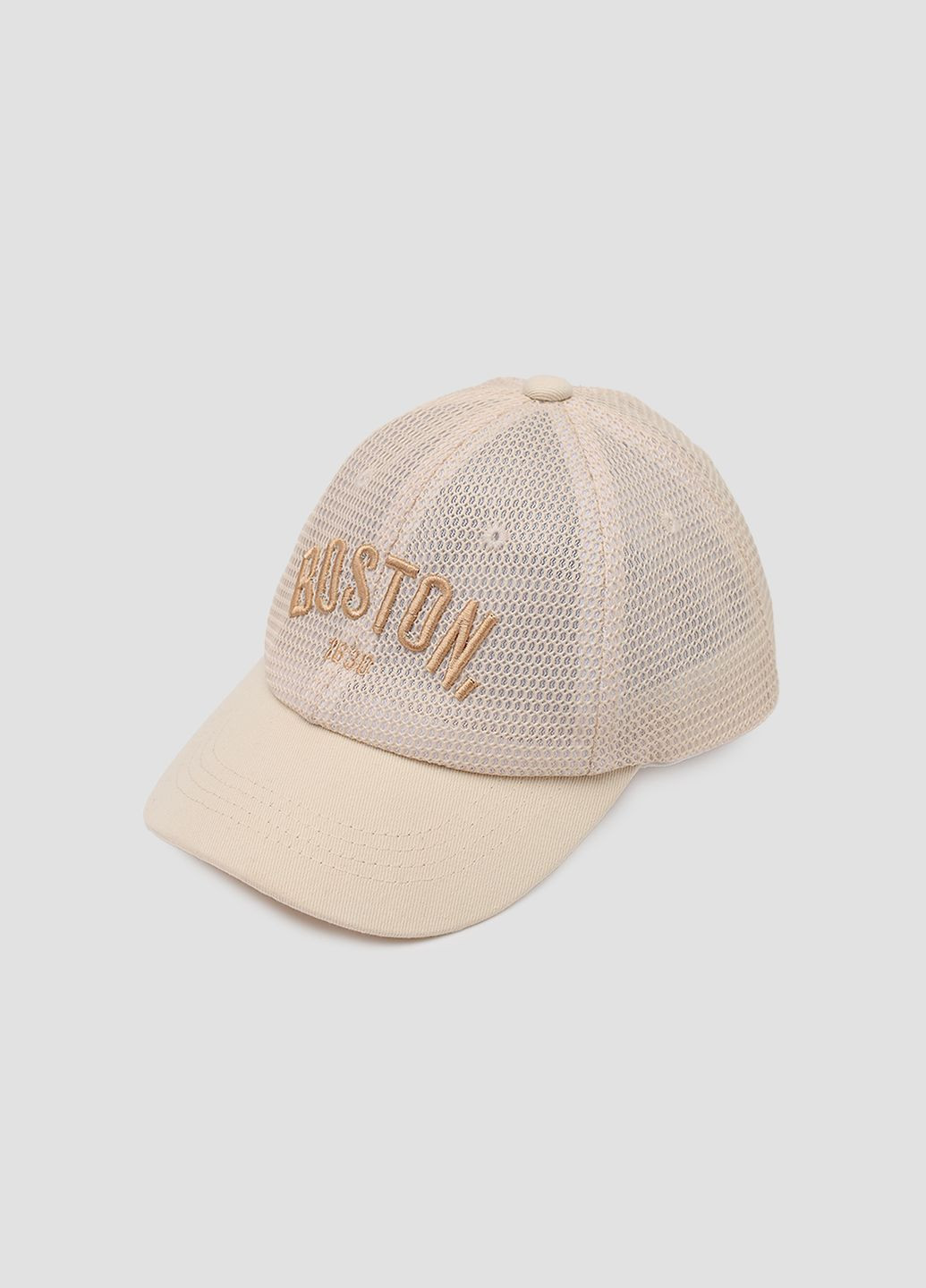 Бейсболка для хлопчика колір молочний ЦБ-00272202 No Brand (329144560)