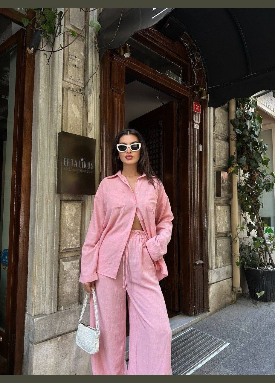 Женский базовый костюм с рубашкой и брюками. Avanti (334676881)