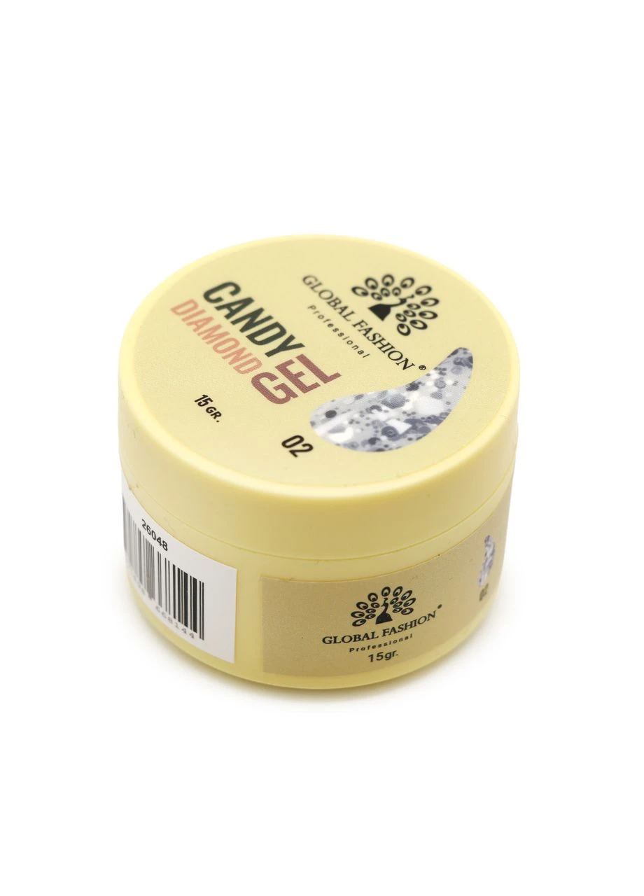 Гель для моделювання нігтів 15 гр, Diamond Builder Gel 02 Global Fashion (392945684)