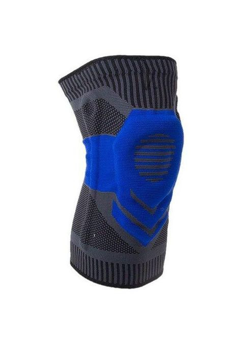 Бандаж на коленный сустав AB066U_2. XXL/44-46см. Полужесткий. Ребра жесткости. Кольцо-Фиксатор. Черно-Красный. Bd AB066_u_2 (307288082)