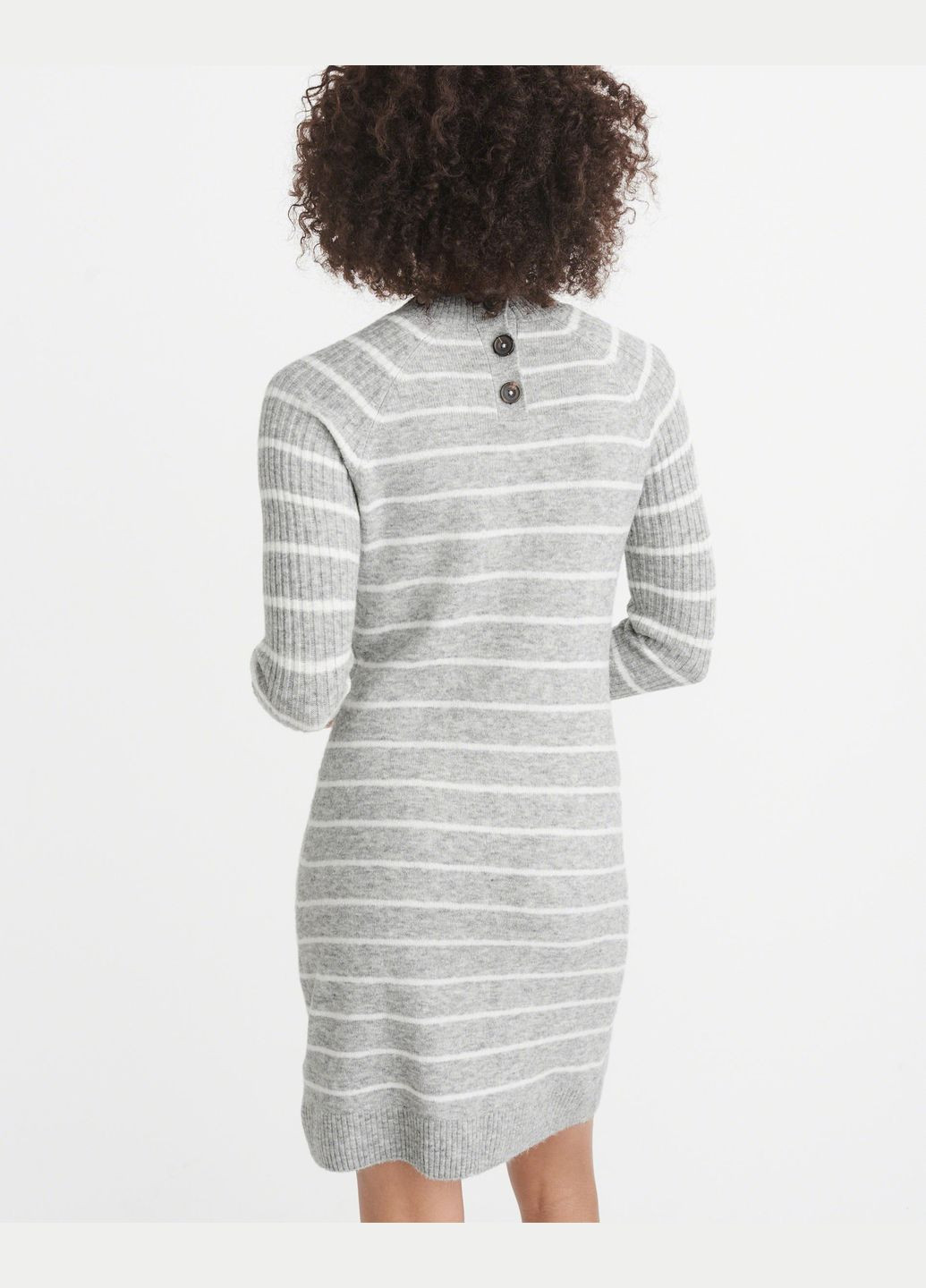 Світло-сіра сукня жіноча - сукня af3227w Abercrombie & Fitch