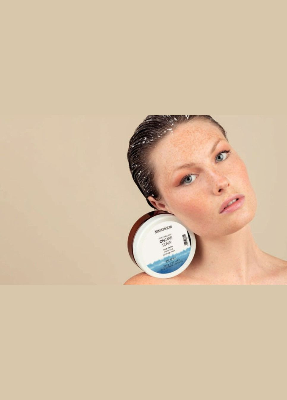 Скраб-пилинг для кожи головы Selective ON CARE SCALP Marine Scrub с морской солью, 167мл Selective Professional (325452755)