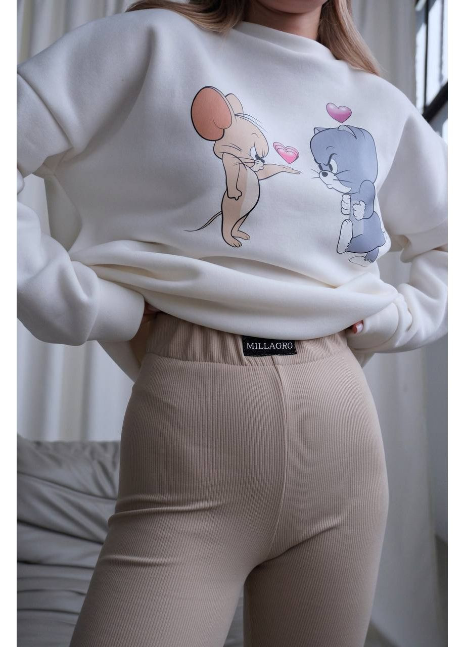 Жіночий молочний костюм No Brand (360802227)