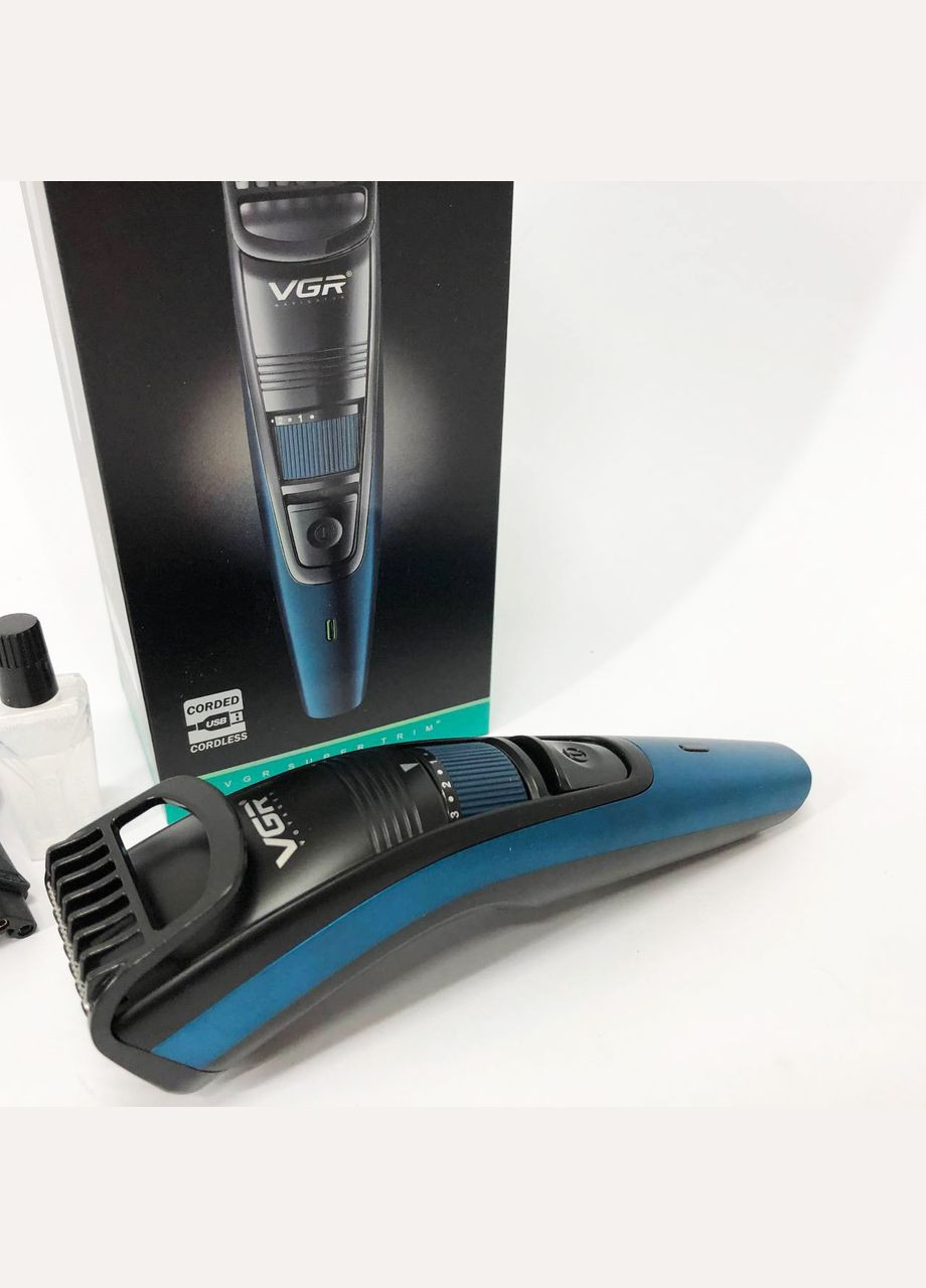 Профессиональный триммер для бритья V-052, Беспроводная электробритва, Бритва HB-713 для бороды. VGR (351486308)