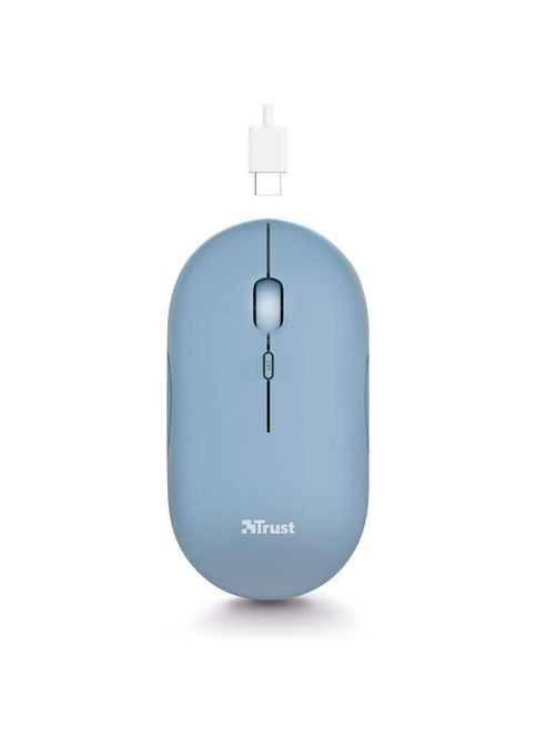 Миша Trust Puck Wireless/Bluetooth Silent Blue (278650995)