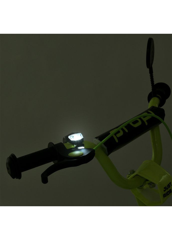 Детский велосипед 18 дюймов MB для мальчиков и девочек с дополнительными колесами и тормозами PROF1 (368756832)