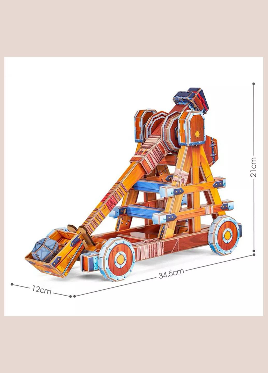 Набір для моделювання STEM Катапульта (DS1086h) CubicFun (333252293)