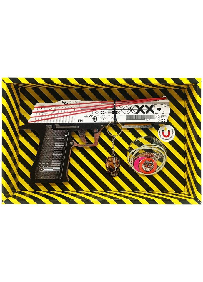 Зібрана модель Гумкостріл "DESERT EAGLE STREAM" DE-ST No Brand (330601954)