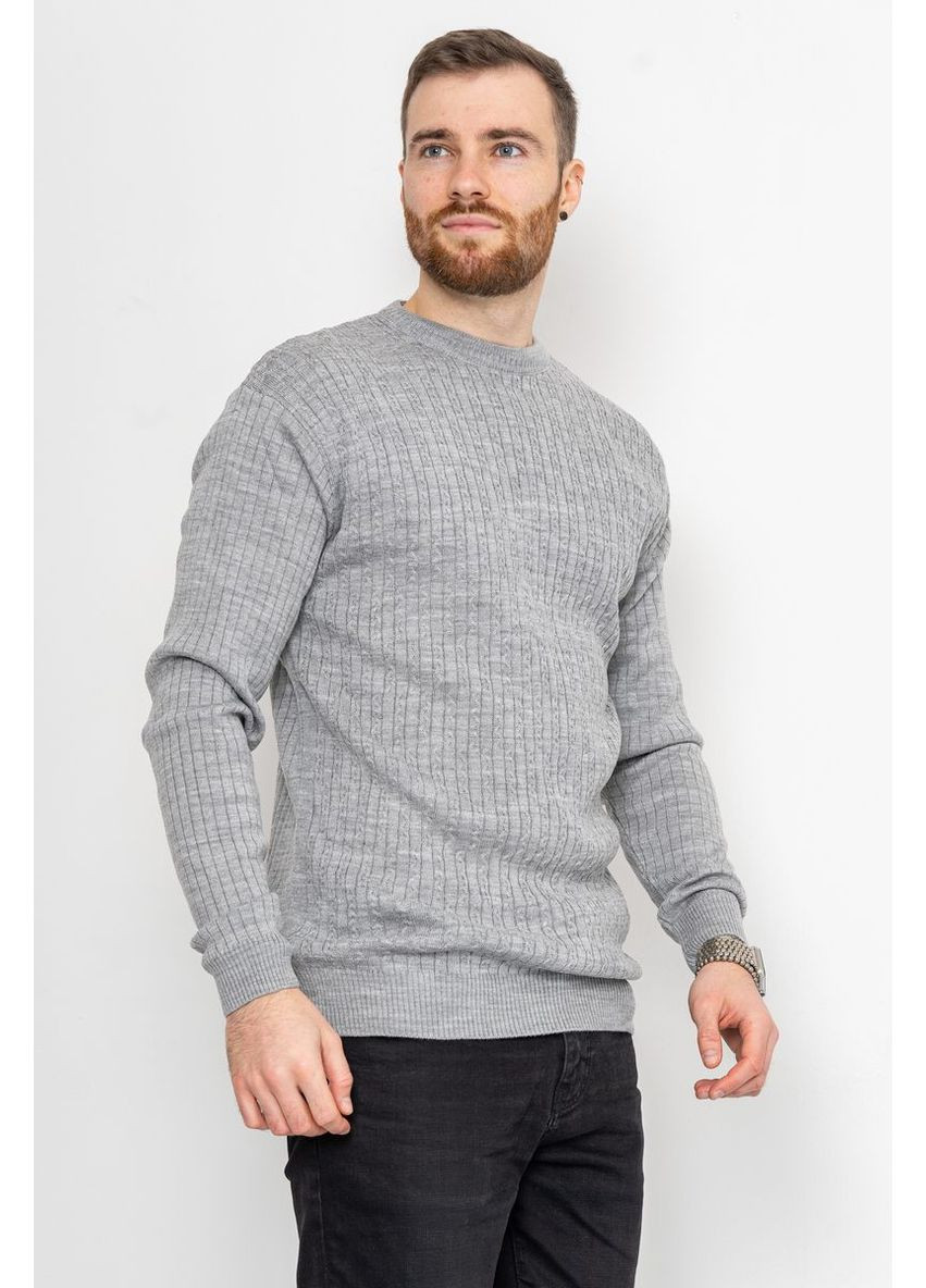 Сірий демісезонний светр чоловічий Sport Line