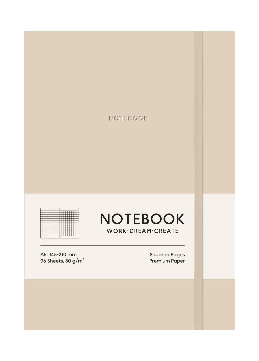 Зошит у клітинку А5 96 аркушів, Білий папір, м'яка обкладинка 7109 A5-7109K 4823088239409 Genius (300148691)