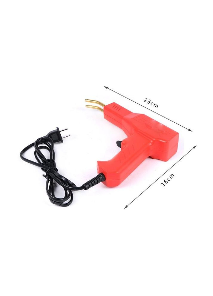 Паяльник електричний для ремонту пластику Паяльник для паяння пластикових бамперів + 200 скоб Червоний (R051148) Icar (349843665)