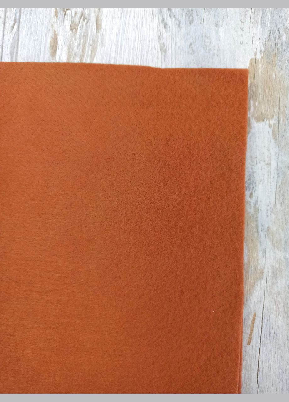 Фетр Felt Мякий Мідний Аркуш А4 20 см х 30 см 1.3 мм Тайвань Royal (315762761)