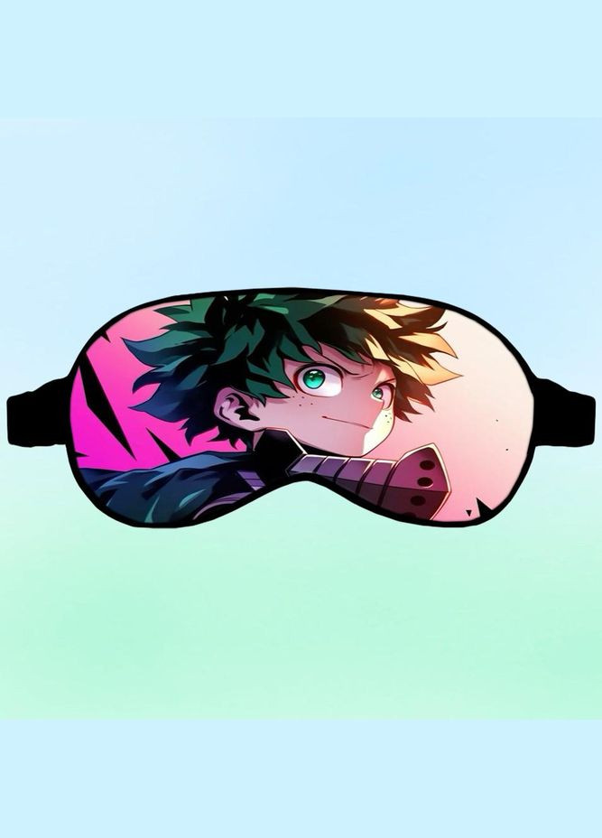 Маска для сну Аніме Моя геройська академія #0004 чорна No Brand (315046592)