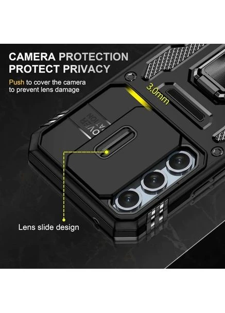 Удароміцний чохол Camshield Army Ring Samsung Galaxy S25+ / S24+ / Black Epik (387218275)