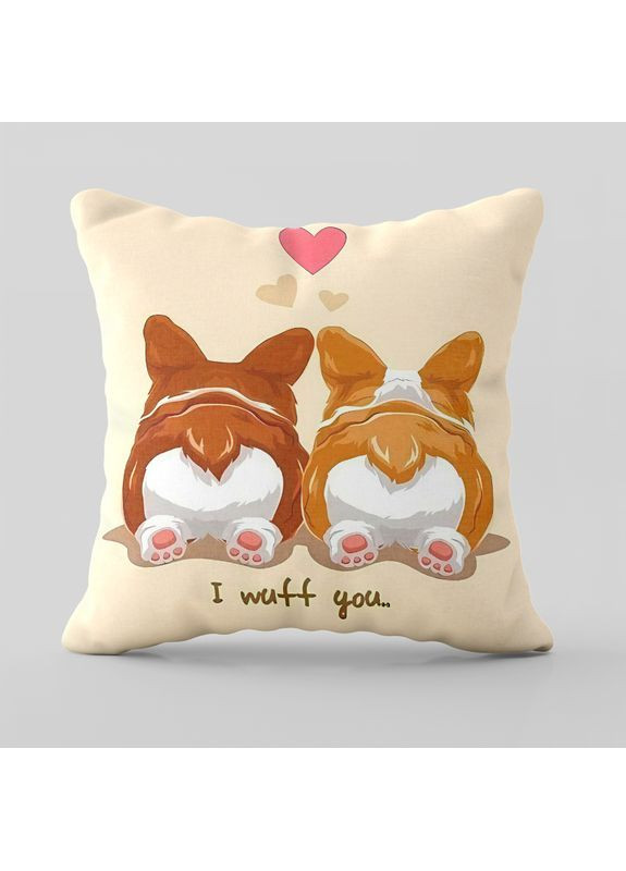 Подушка « I WUFF YOU... » Sleeptime (366870444)